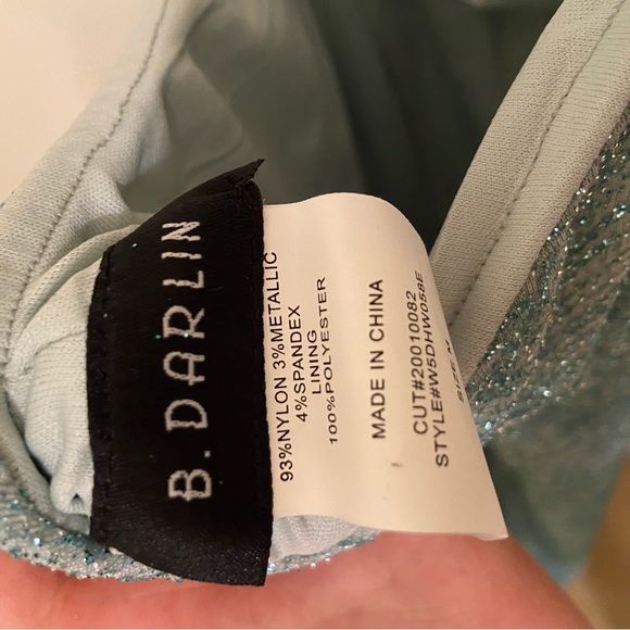 Size M Blue Prom/Formal Dress - Picture 2 of 6